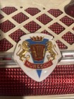 Antique Moreschi   Sons Piano Key Accordion Italian In Case Euc Ruby Red cream