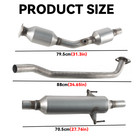 Front Pipe Catalytic Converter   Resonator For 2009-2013 Toyota Corolla 1 8l