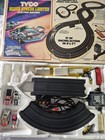 Tyco Silver Streak Lighted Ho Scale Slot Car Set Track   4 Cars Vintage 1970