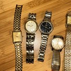 Vintage Men   s Watch Lot 7 Watches Elgin Seiko Waltham Weitz Timex Jewels