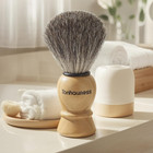 Shaving Brushes Kit For Men  4 In 1 Shaving Brush Set Includes Badger Hair