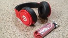 Beats By Dr  Dre Pro Beats Over The Ear Headphones Red Color