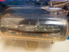 Bonus Lic Plate Uss Enterprise Aircraft Carrier Ship In A Bottle Micro Machines
