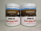 2 Pack Roundhouse Morning Kick Powder Strawberry Lemonade 9 1 Oz