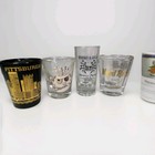 20 Mixed Souvenir Shot Glass Lot Harley Davidson Hard Rock Route 66 Planet   