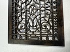 Antique Early 1900s Ornamental Cast Iron Floor Grate 18  X 14  Free Shipping