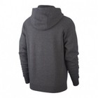 Nike Sportwear Full Zip Just Do It Hoodie Charcoal Men Size L Bv5068-071 Msrp 65
