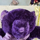 Dan Dee Collector   s Choice Purple Teddy Bear Plush 23    Jumbo Large Bow Tag