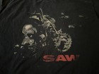 2004 Original Saw Movie Promo T-shirt Black Jigsaw Horror - Adult Size Xl
