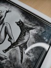 Original Psyca  don t Touch My Pussy  Pen And Ink  Goth  Feminist  Dark Fantasy