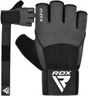 Rdx Workout Gloves With Support Strap  Anti-slip Grip For Gym   Weightlifting