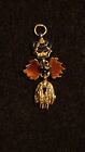 Austria-hungary K u k  Order Of The Golden Fleece Miniature In Gold Franz Joseph