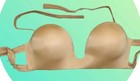2 Pcs Egyptian Handmade Solid Bra Dina Professional Belly Dance Skin Color