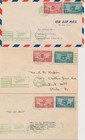  649-650 Int  Civil Aeronautics Conference Lot Of 13 No Cachet First Day Covers