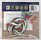 Christmas Festive Fairy Cottage Winter Buttons  beads Mill Hill Cross Stitch Kit