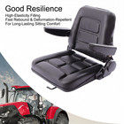 Black Universal Forklift Suspension Seat Fits Clark Cat Hyster Yale Toyota New