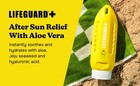 After Sun Aloe Vera Gel For Sunburn Relief Soothing Hydration 8oz Fast Absorb