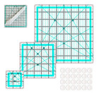 Quilting Rulers 3 Quilting Square Ruler Quilting Templates 2 5 x2 5   5 x5      