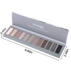 12 Color Eyeshadow Makeup Palette  Naked Nude Eye Shadow  Neutral Matte
