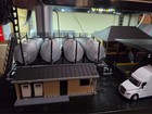 Fuel Distribution Center Assembled Print On Demand S Scale Building diorama