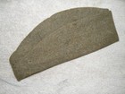 Ww1 Wwi Aef Us Overseas Cap Hat Em Rough Blanket Wool 11  Long Sz 7  Brit Md   3