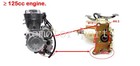 Motorcycle Heavy Duty Double Speed Forward Backward Reverse Gear Box Foot Atv