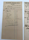 1904 1908 Louisville Ky Whiskey Distillery Bretzfelder Bronner Ledger Lot 2