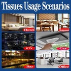 Car Tissue Refill 18 Packs Car Tissues Auto Visor Tissue Refills For Visor