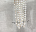 S925 Set Of 9-10 Mm Aaa Genuine White Pearl Necklace  Bracelet   Earring