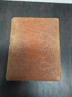 Antique Victorian Fabric Photo Album With Raised Design   Lettering