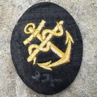 Original Wwii Ww2 German Navy Kriegsmarine Medical Senior Nco Rank Trade Badge