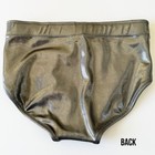 Pro Grade Wrestling Solid Metal Chrome Wrestling Trunks Tights Gear S m l xl