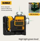 Dewalt Dw089lg 12v Green Line 3 X 360 Laser Level Laser   Battery   Charger   