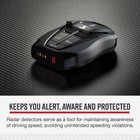 Police Radar Laser Detector Scanner Long Range Front Rear Digital City Highway