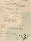 Larkin Poe - Bloom Colored Signed Lyric Sheet Vinyl 1 300