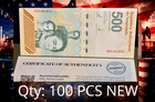 Venezuela 500 Digitales 2023 Unc X100     New 500   million Bol  vares     Coa  1