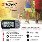 Genuine Realalt 3d Trisport 3d Pedometer  With Clip   Lanyard New In Package