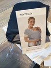 Momcozy Bj001 Baby Carrier Wrap  Soft Infant Sling Adjustable Blue gray