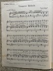Viennese Refrain Vintage Piano Vocal Sheet Music Vintage 1933