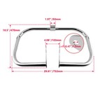 Highway Crash Bar Engine Guard For Yamaha Roadstar Xv1600 Xv1700 Silverado 1 5 