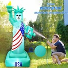 8ft High Patriotic Independence Day 4th Of July Inflatable Liberty Statue 2008