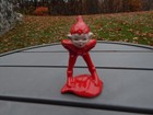 Vintage Christmas Red Gilner   Pixie Elf Ceramic Figurine 1950s