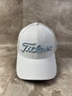 Titleist Tour Sports Mesh White sky S m Fitted Golf Hat cap - New With Tags
