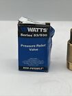 Watts 3 4 Adjustable Relief Valve  53 530