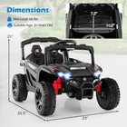 12v Kids Ride On Car Battery Powered Electric Remote Control Led Lights Music