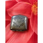 Vintage Art Deco Engraved Silver Tone Metal Pill Box Trinket Case Small 1920