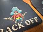 Vintage 1978 Looney Tunes Yosemite Sam Back Off Truck Mud Guards Flaps 10 5 