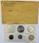 1961 Franklin Us Proof Set  5 Coins With Original Government Envelope 