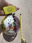 Kitras Art Glass 6    Fairy Orb Garden   Home Decor W Tag 