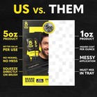 The Beard Club Permanent Hair   Beard Dye For Men 5 Minute Color Kit Dark Brown